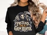 Pretend I'm A Grim Reaper Tee thumbnail 14