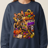 Halloween Detective Chase the Dog Sweatshirt thumbnail 14