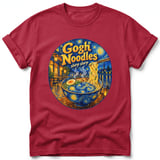 Gogh Noodles ~ Comfort Colors Premium Tee thumbnail 2