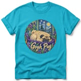 Gogh Pug ~ Comfort Colors Premium Tee thumbnail 5