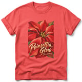 Poinsettia Glow ~ Comfort Colors Premium Tee thumbnail 3