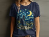 Powered By Cats And Moonlight Tee or Sweatshirt thumbnail 12