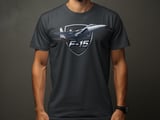 F-15 Fighter Jet T-Shirt, Military Aviation Graphic Tee, Modern Jet Pilot Apparel, Cool Air Force Aviator Shirt, Gift for Veteran thumbnail 7