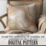 Rose Gold Marble Tumbler Design, Digital Download, Watercolor Flower Backgrounds, Floral Junk Journal Pages, Printable tumbler png thumbnail 5