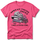 Spread Those Pages Like A Good Girl Tee thumbnail 22
