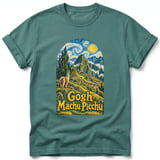 Gogh Machu Picchu ~ Comfort Colors Premium Tee thumbnail 8