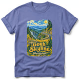 Gogh Skyline ~ Comfort Colors Premium Tee thumbnail 10