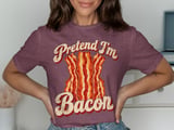 Pretend I'm Bacon Tee thumbnail 2
