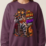 Halloween Randy the Raccoon Sweatshirt thumbnail 15