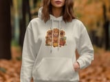 Cozy Fall Highland Cow Hoodie thumbnail 2