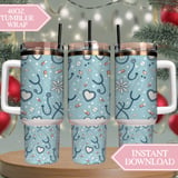 Frosted Medical Chic Digital Design Size Bundle Png thumbnail 8