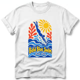 Bold Blue Swim ~ Comfort Colors Premium Tee thumbnail 9