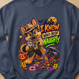 Detective Chase the Dog Halloween Sweatshirt thumbnail 7