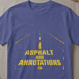Asphalt And Annotations Tee thumbnail 2