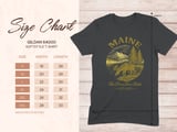 Maine Pine Tree State Est. 1820 T-Shirt thumbnail 14