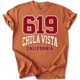 619 Chula Vista California Tee thumbnail 7