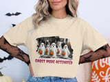 Ghost Mode Activated Graphic T-Shirt thumbnail 1