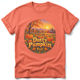 Dotty Pumpkin ~ Comfort Colors Premium Tee thumbnail 4