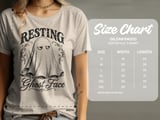 Resting Ghost Face Tee thumbnail 4