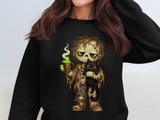 Zombie Morning Coffee Tee or Sweatshirt thumbnail 14
