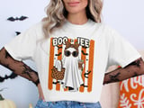 Boo-Jee Ghost Leopard Print T-Shirt thumbnail 2