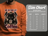 Me Before My Coffee Cat Tee or Sweatshirt thumbnail 17