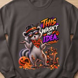 Randy the Raccoon Halloween Sweatshirt thumbnail 11