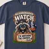 Neighborhood Watch Raccoon Tee thumbnail 14
