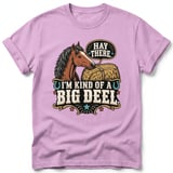 Hay There Big Deal Horse Tee thumbnail 6