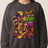 Detective Chase the Dog Halloween Sweatshirt thumbnail 15