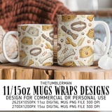Vintage Dog Lover Pattern Digital Size Bundle Png thumbnail 4