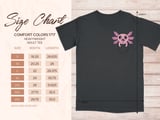 Kawaii Axolotl Pocket Peek T-Shirt thumbnail 7