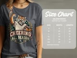 Cheering All Season Tiger Tee or Sweatshirt thumbnail 14