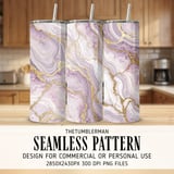 Amethyst Gold Tumbler Design, Digital Paper, Watercolor Flowers, Scrapbook Paper, Floral Junk Journal, Tumbler Png, Digital thumbnail 2