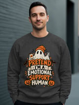 Emotional Support Human Ghost Tee or Sweatshirt thumbnail 19