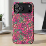 Pink Tropical Botanical MagSafe® Phone Case  thumbnail 3