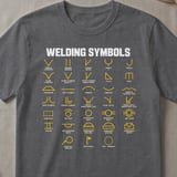 Welding Symbols Chart Tee thumbnail 2