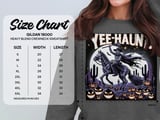 Yee Haunt Skeleton Cowboy T Shirts, Halloween Horse Rider Tee, Spooky Western TShirt, Pumpkin Patch Shirts, October Tee thumbnail 5