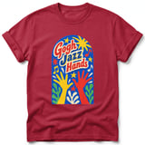 Gogh Jazz Hands ~ Comfort Colors Premium Tee thumbnail 2