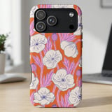 Retro Poppy Floral MagSafe® Phone Case thumbnail 3
