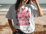 Pink Pumpkin Season Faux Patchwork Tee thumbnail 2