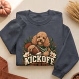 Kickoff Ready Football Dog Tee thumbnail 9