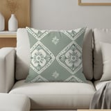 Floral Throw Blanket and Pillow: Decorative, Soft, Cozy Home Decor  thumbnail 2