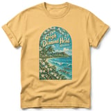 Gogh Diamond Head ~ Comfort Colors Premium Tee thumbnail 8