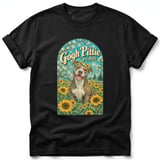 Gogh Pittie ~ Comfort Colors Premium Tee thumbnail 1