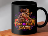 Cowboy Armadillo Trick Or Treat Mug thumbnail 8
