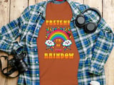 Pretend I'm An F'ing Rainbow Tee or Sweatshirt thumbnail 7