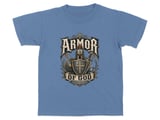 Armor Of God Youth T-Shirt, Ephesians 6:11 Scripture Faith Christian Vintage Distressed Religious Graphic Tee Mens Gift thumbnail 6