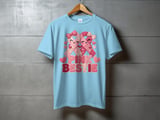 Pink Bestie Faux Patchwork Tee thumbnail 9