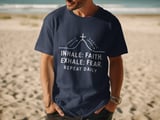 Inhale Faith Exhale Fear Tee thumbnail 5